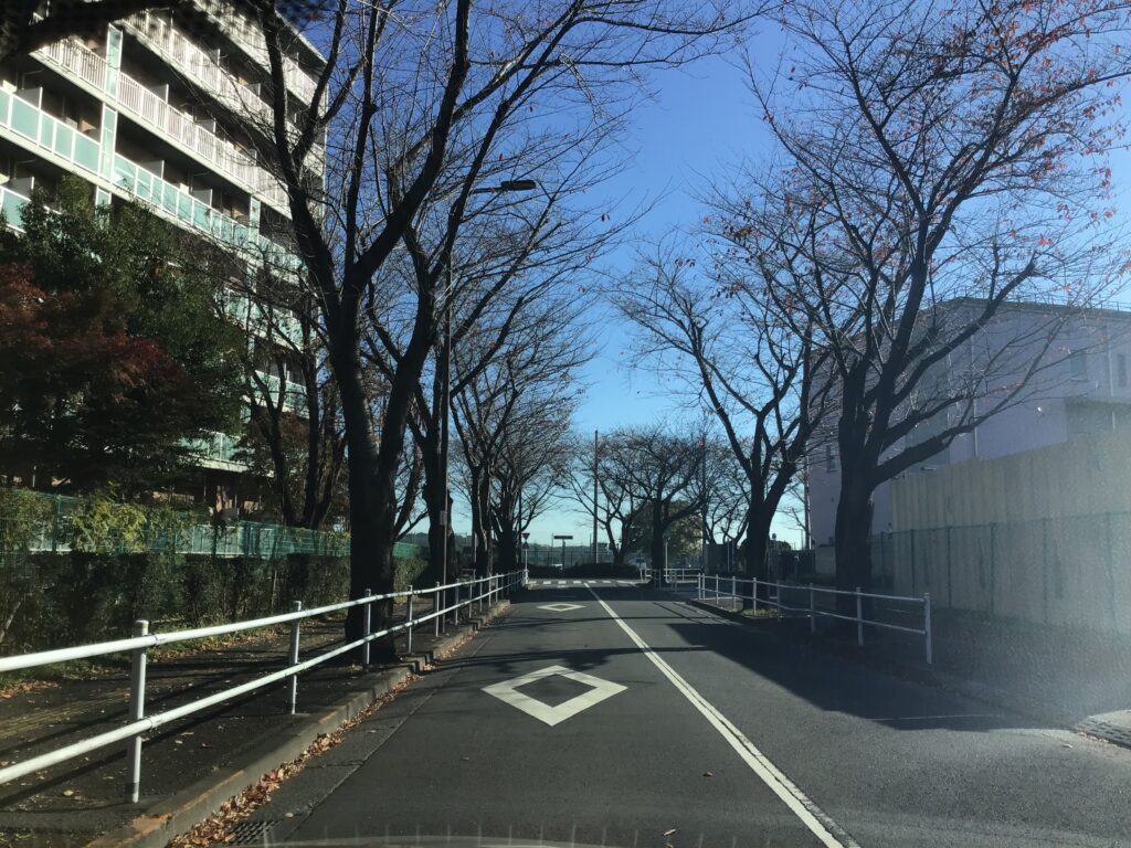 信号のない横断歩道